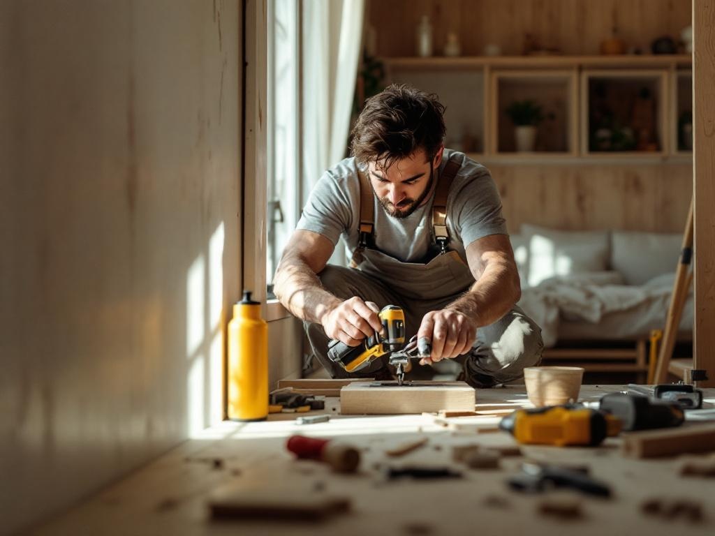Instalación de Zócalos y Molduras: Sin Clavos